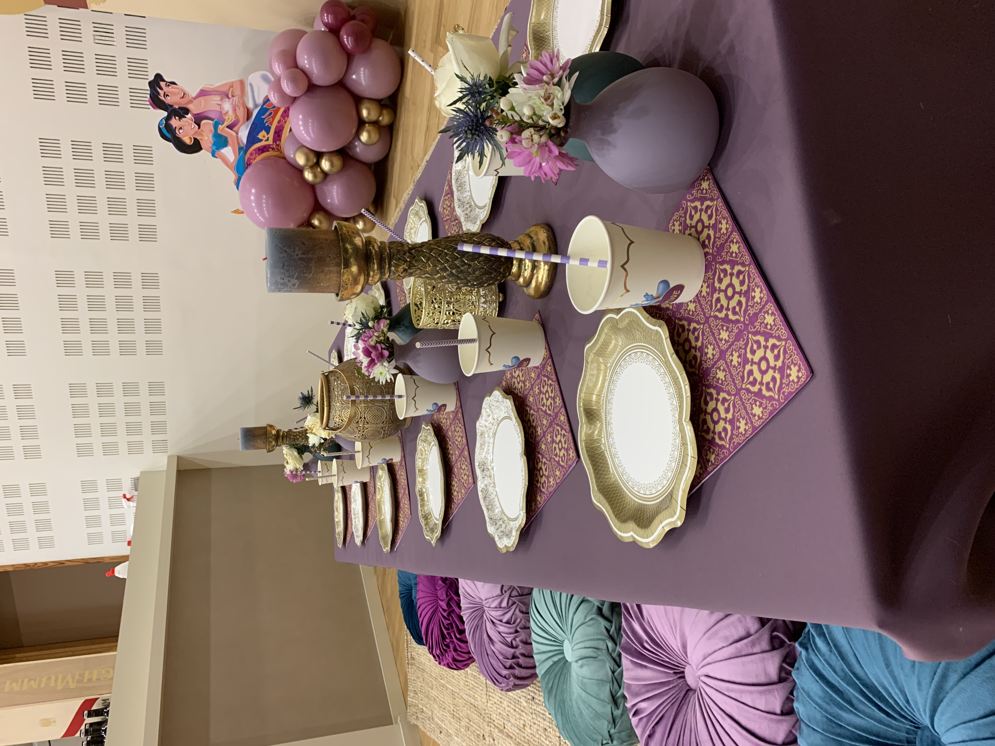 Pack déco table enfant aladdin