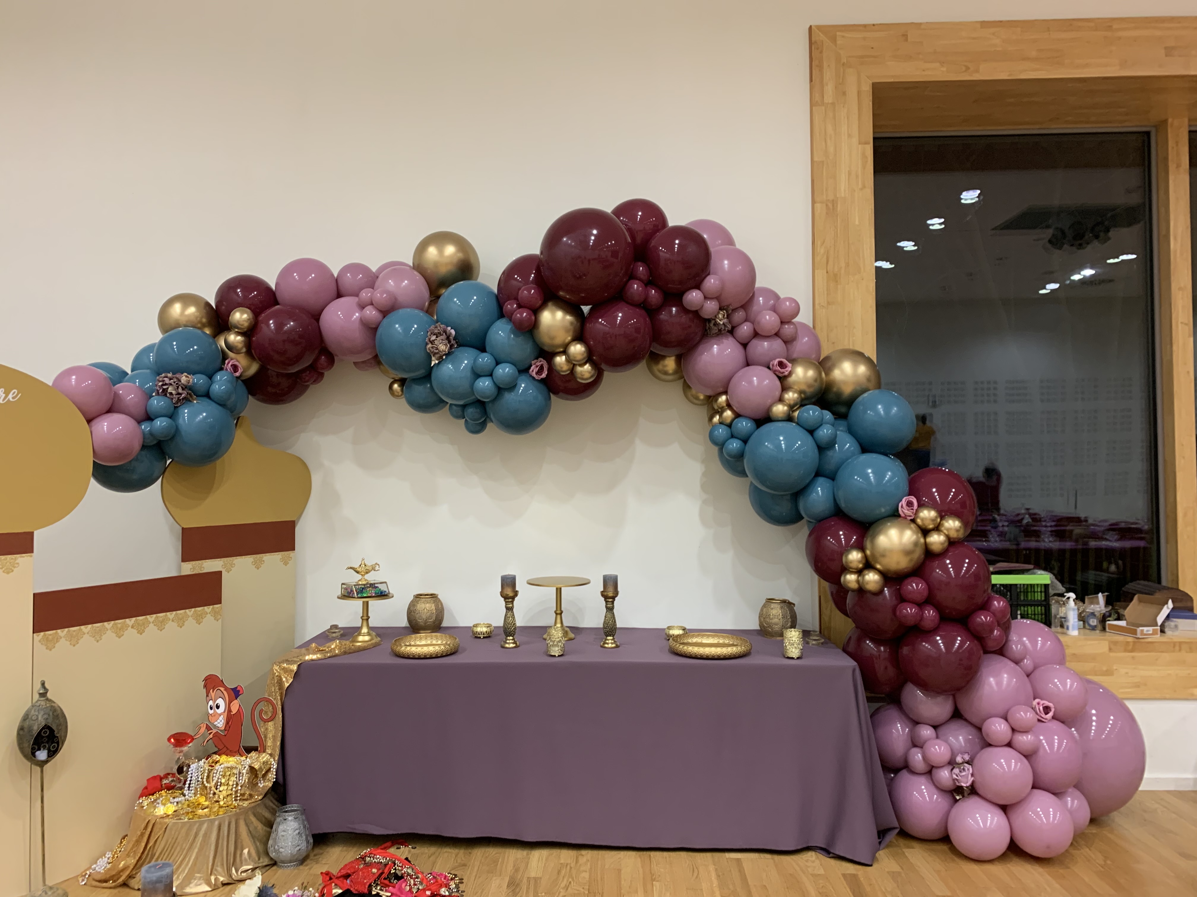 Pack sweet table aladdin