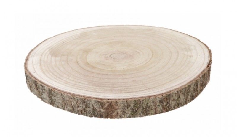 Rondin de bois 25cm