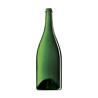 Bouteille de champagne vide