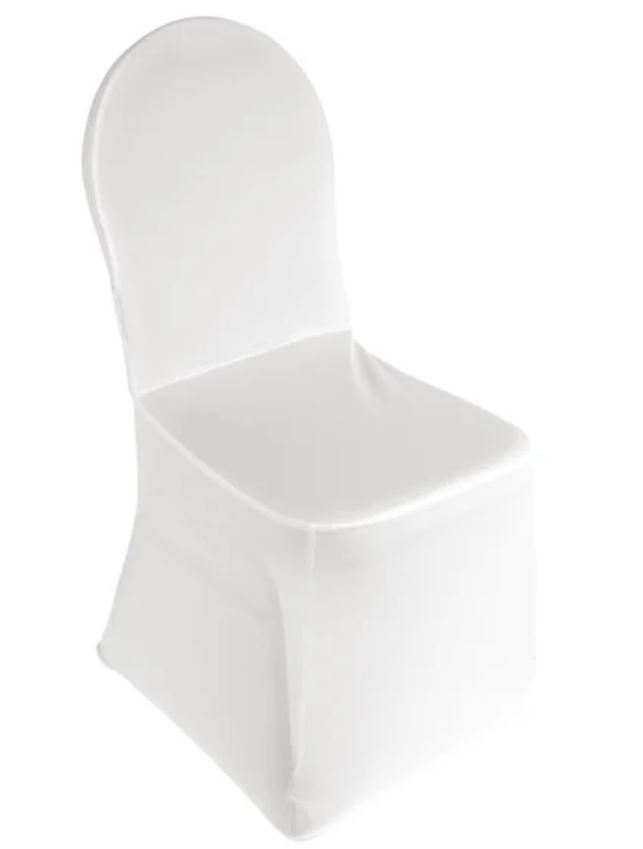 Housse de chaise blanc creme