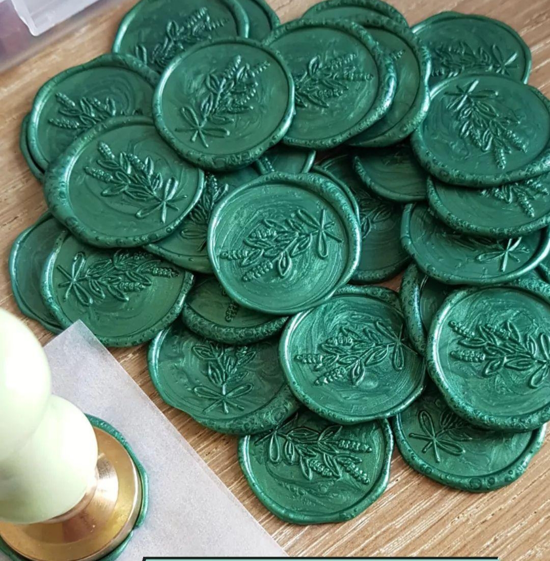 Fabrication lot de 30 Cachets de cire