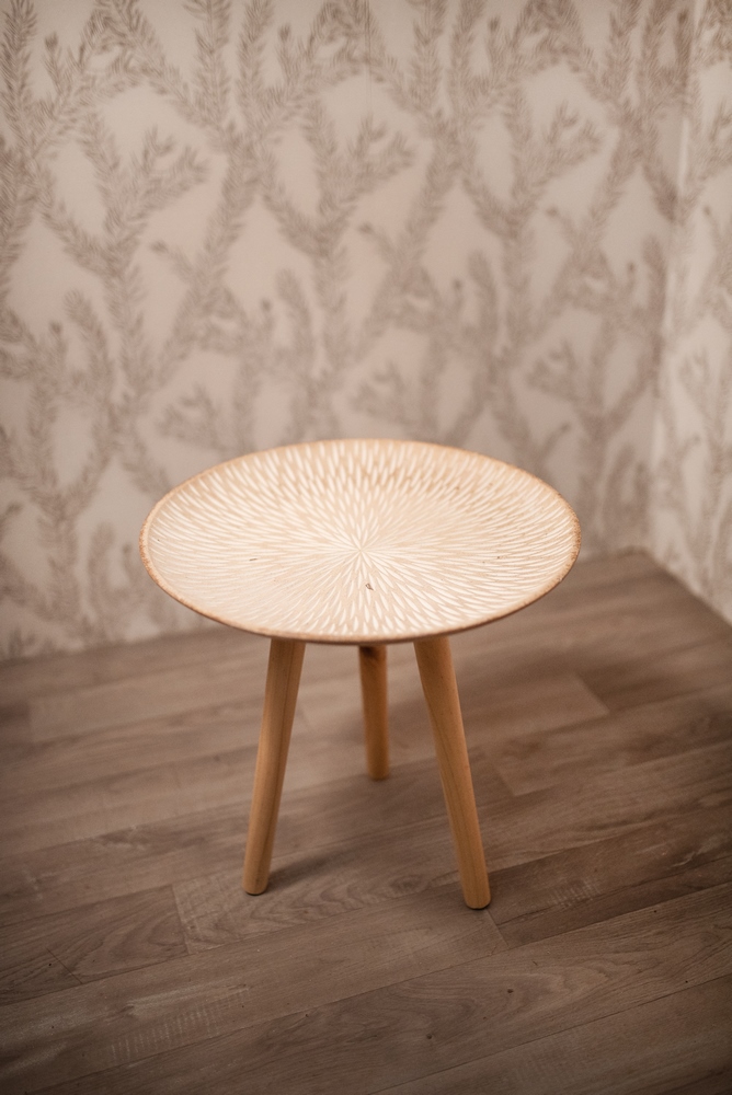 Petite Table d'appoint ronde