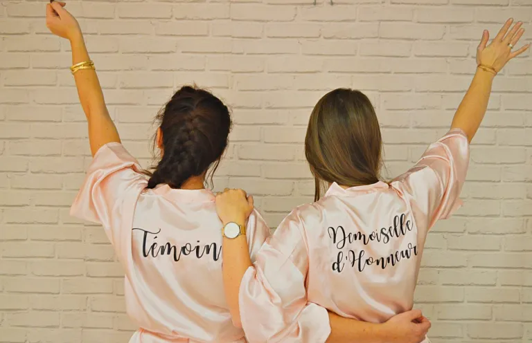 Peignoirs Demoiselle d'honneur L