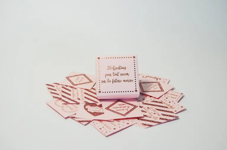 Jeu de carte Future mariée