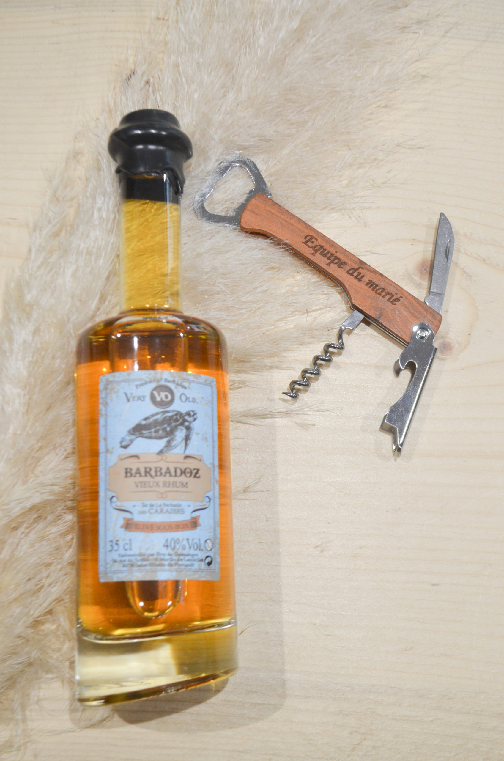 Bouteil  de rhum 35 cl