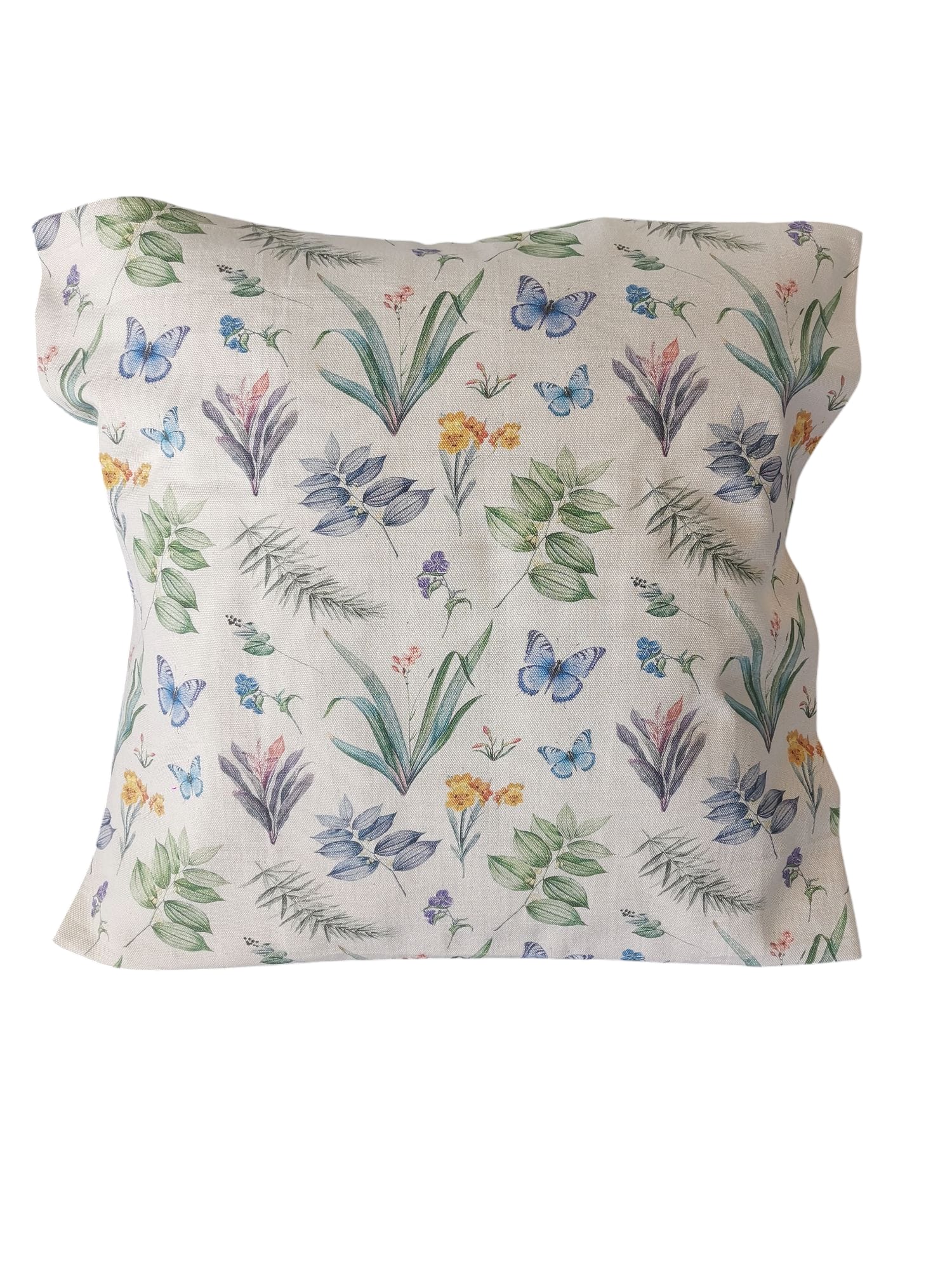 Coussin fleuri