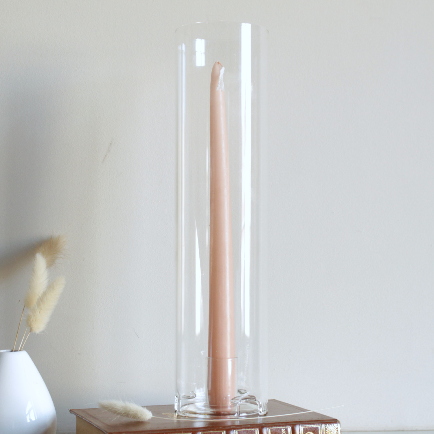 Protège flamme Lot de 3 pour bougeoir en verre