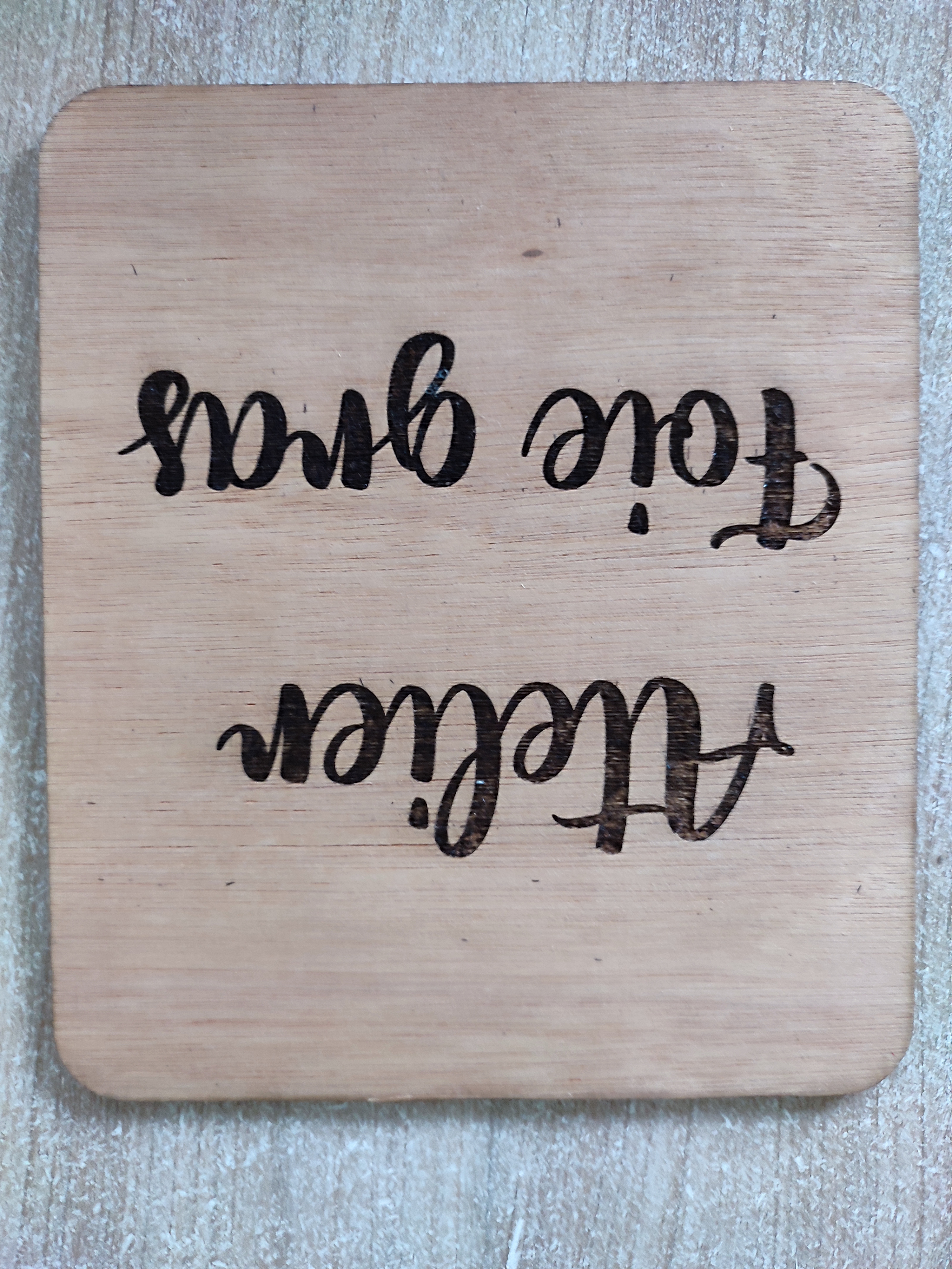 Panneau Atelier Foie gras