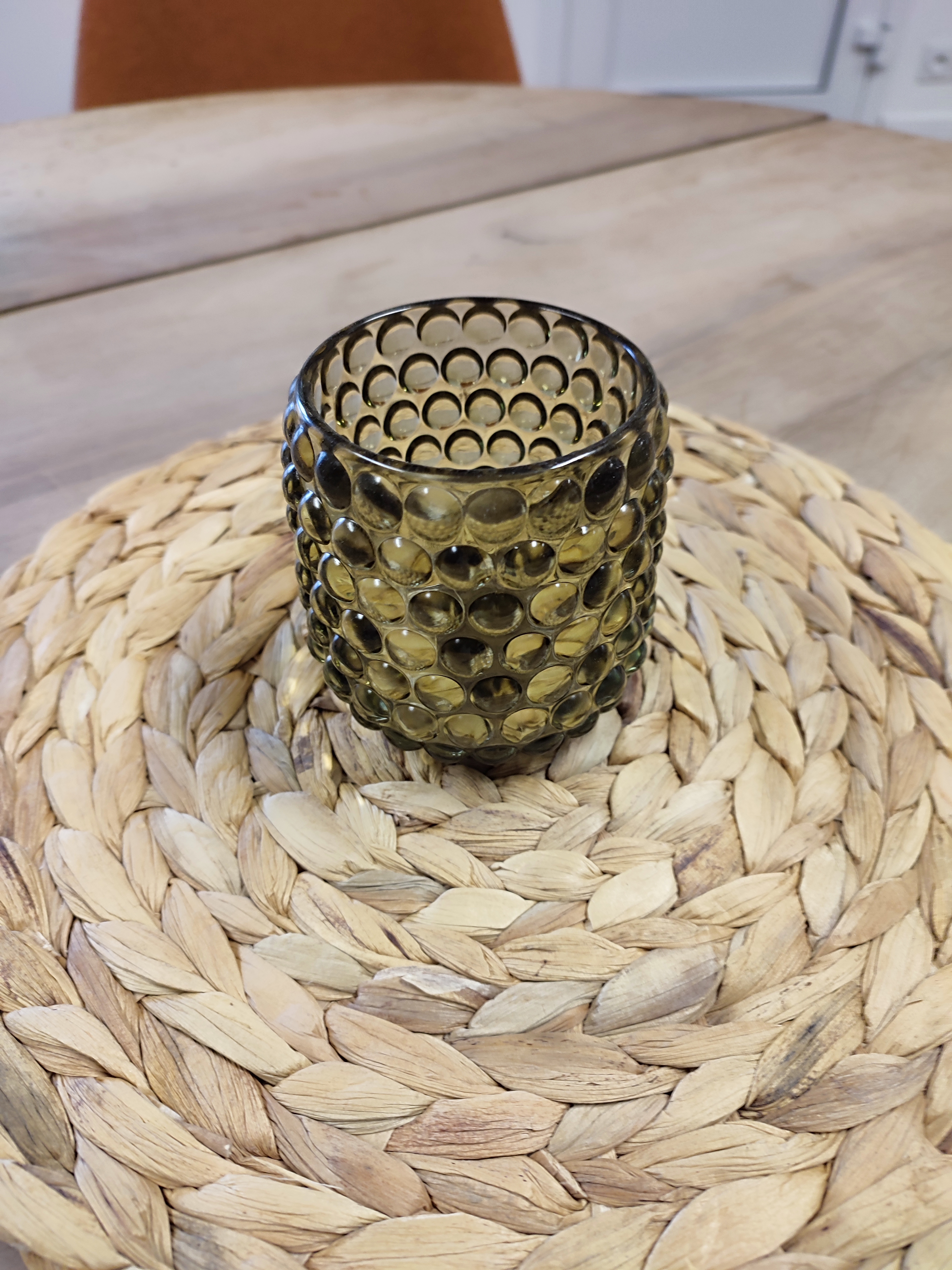 Photophore boule vert