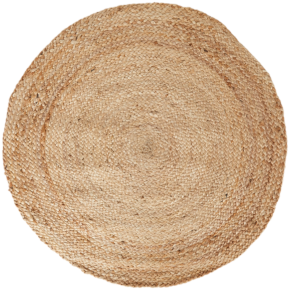Tapis de jute rond 135 cm