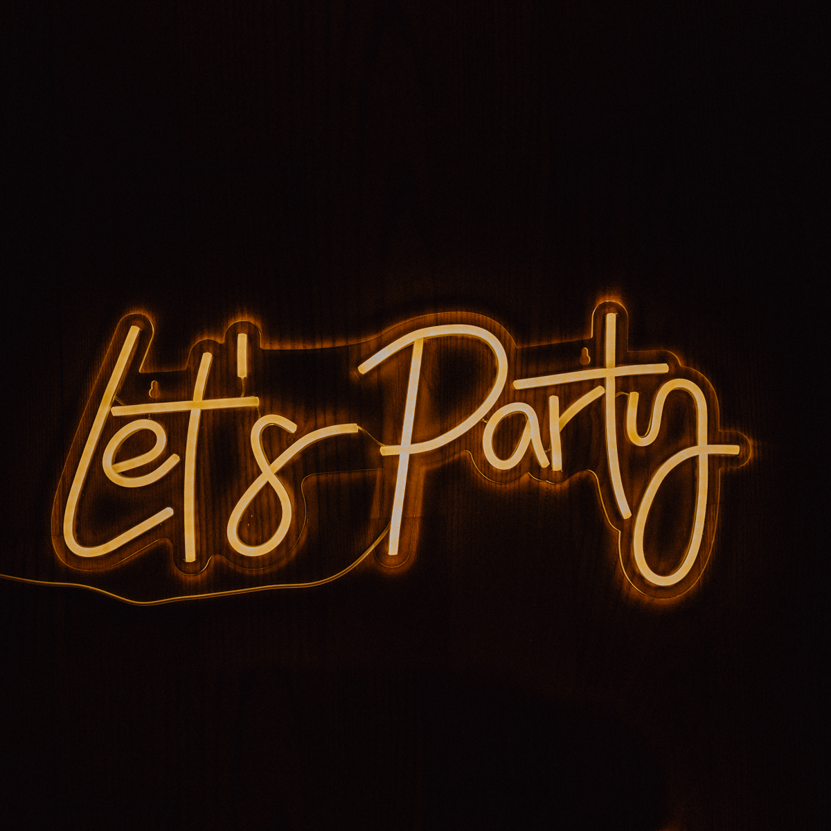 Néon LED "Let's Party"