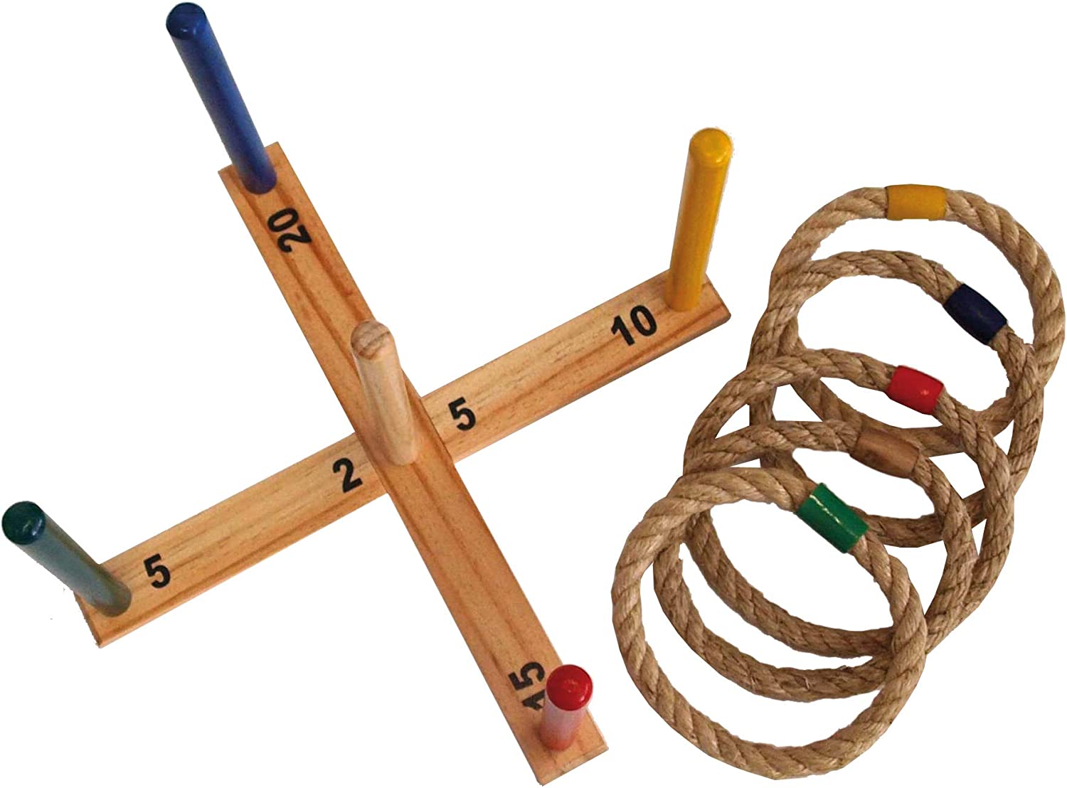 Jeu de lancer d'anneaux