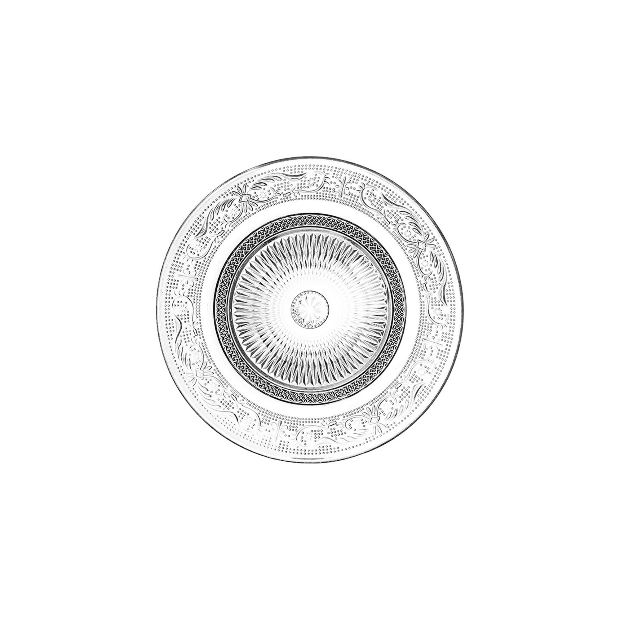 Assiette transparente - Petit modèle