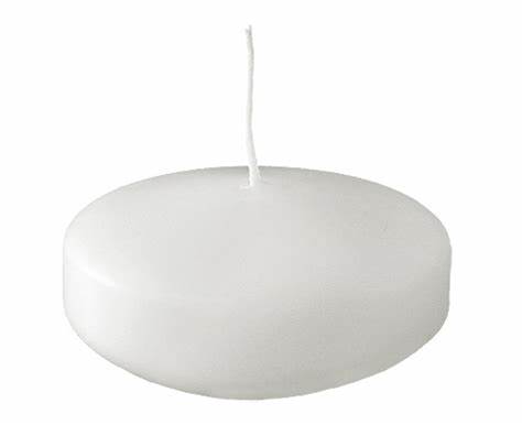 Grosse bougie flottante