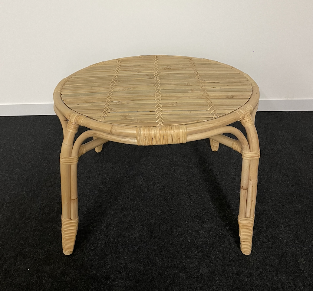 Table basse rotin