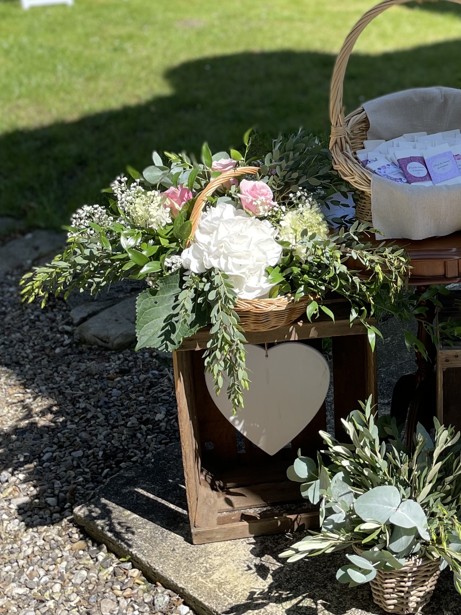 Panier en osier (petit modèle)