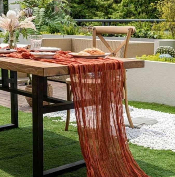 Chemin de table Terracotta