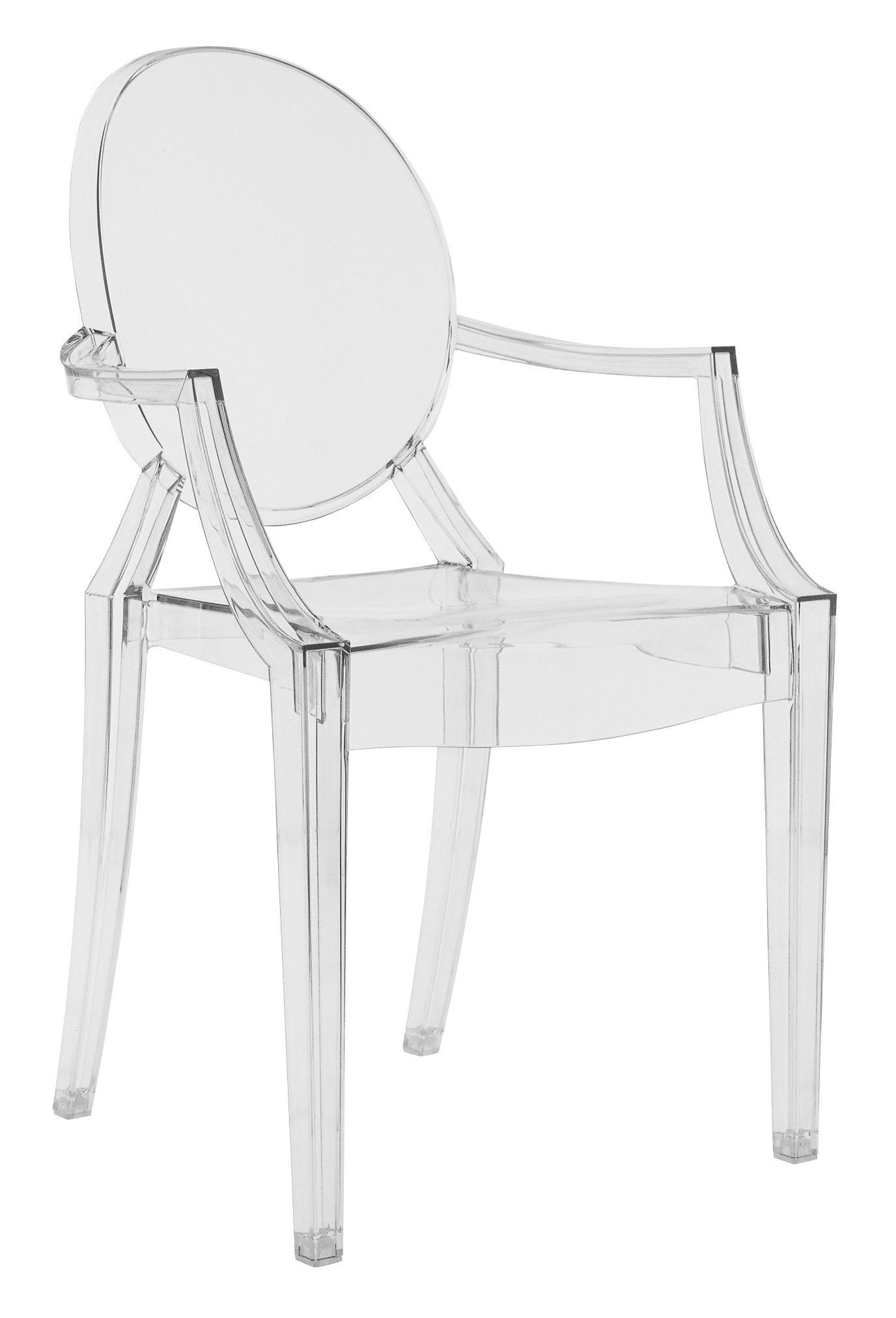 Chaise Louis ghost transparente