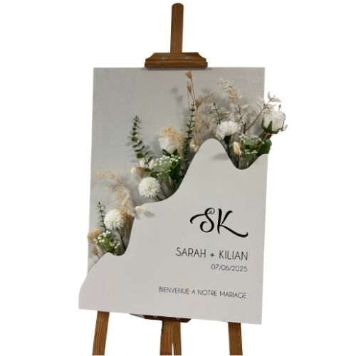 panneau bienvenue - vague