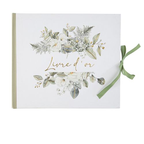 Livre d'or "Botanique feuillage"