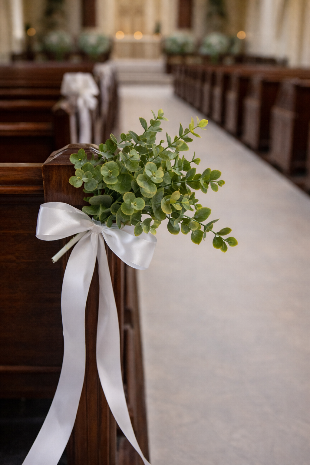 Bouquet de d'eucalytus vert