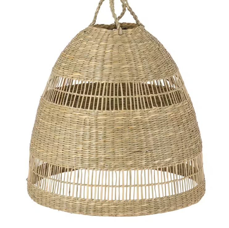 Suspension jonc de mer - petit modèle