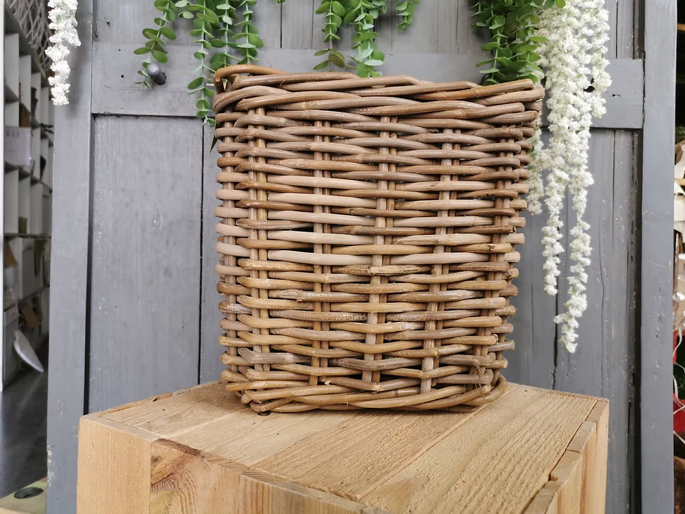 Cache-pot tressé - grand modèle