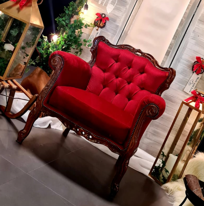 Fauteil rouge