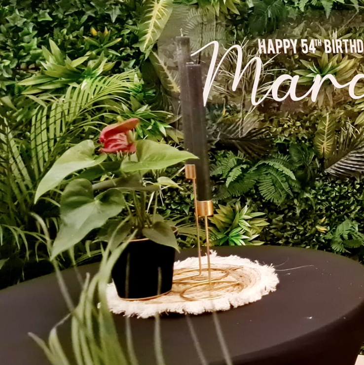 Set de table franges blanches