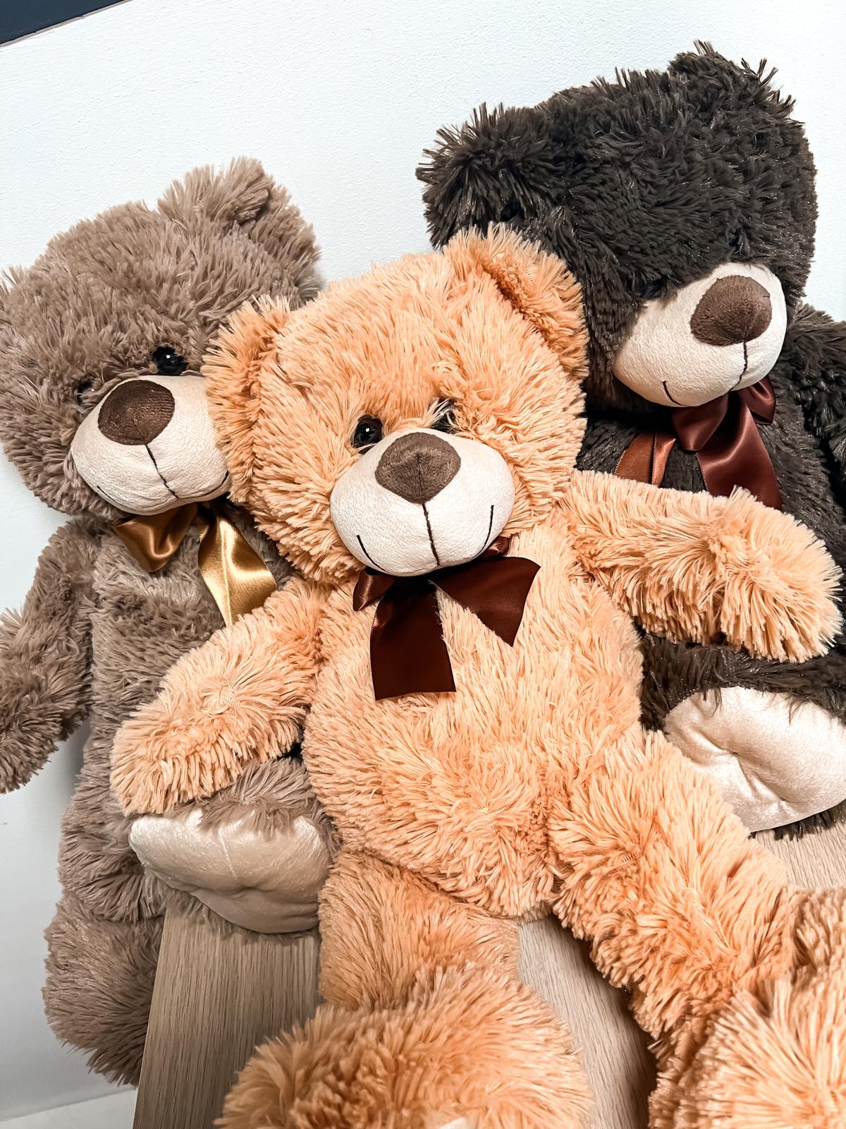 Trio peluche nounours