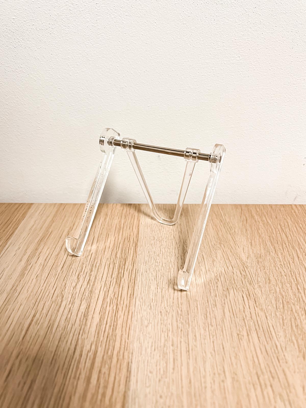 Support pour menu transparent PM