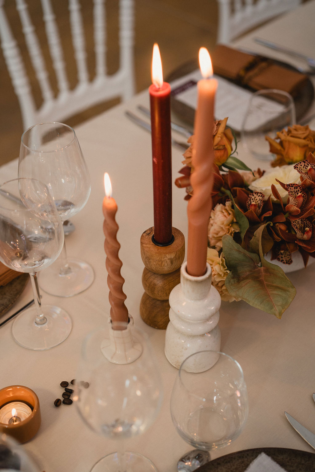 Bougeoir Antibes Blanc