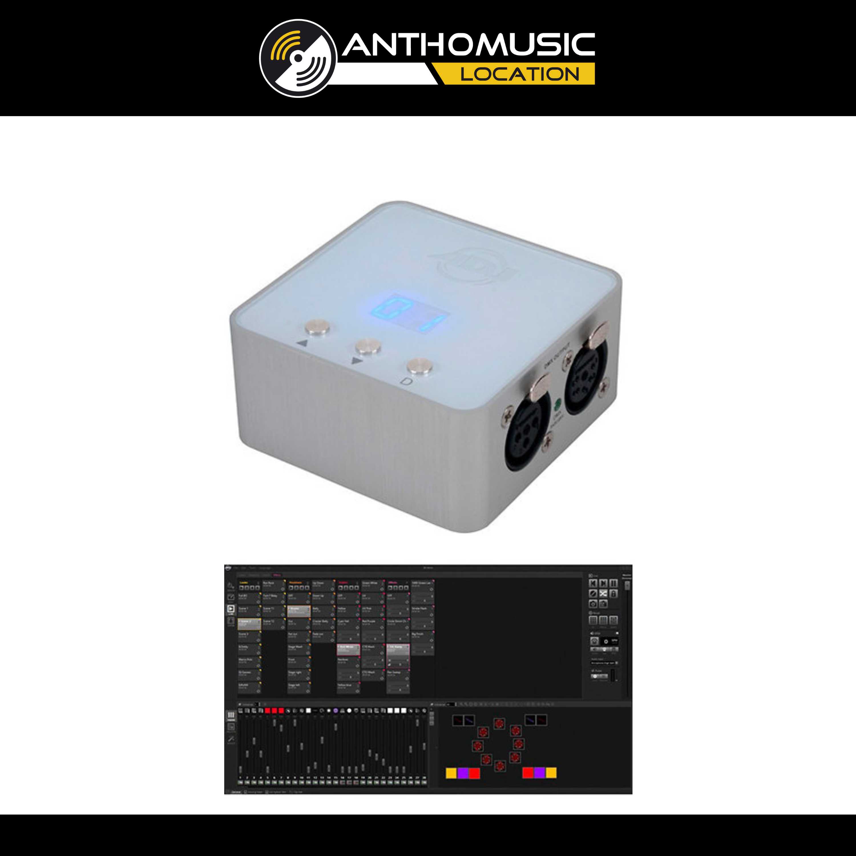 CONTRÔLEUR DMX EN USB - ADJ MY DMX 3.0 - DASLIGHT 4