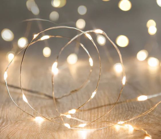 Guirlande lumineuse 20micro led à pile