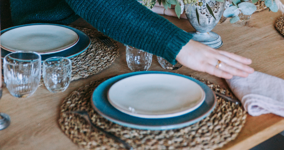 SOUS ASSIETTE ARCACHON