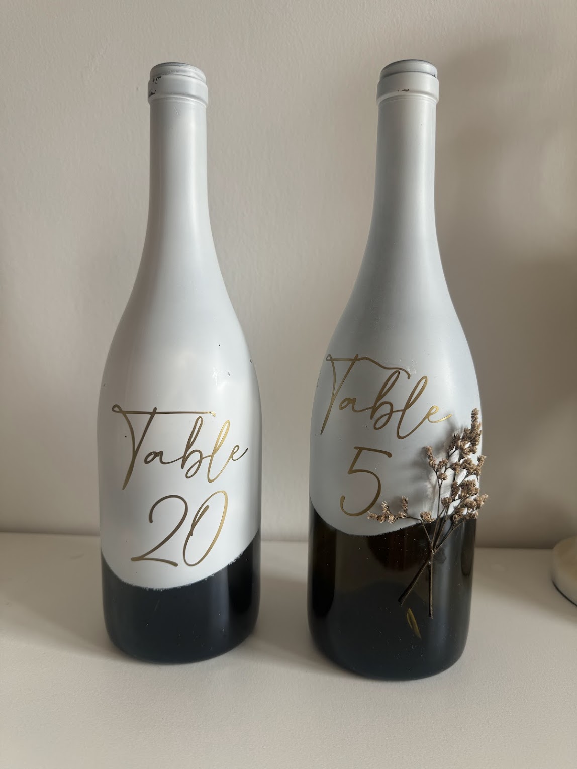 Bouteille de table