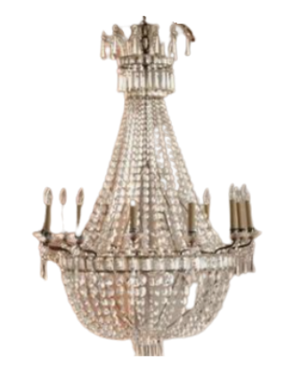 Lustre Pampille vintage