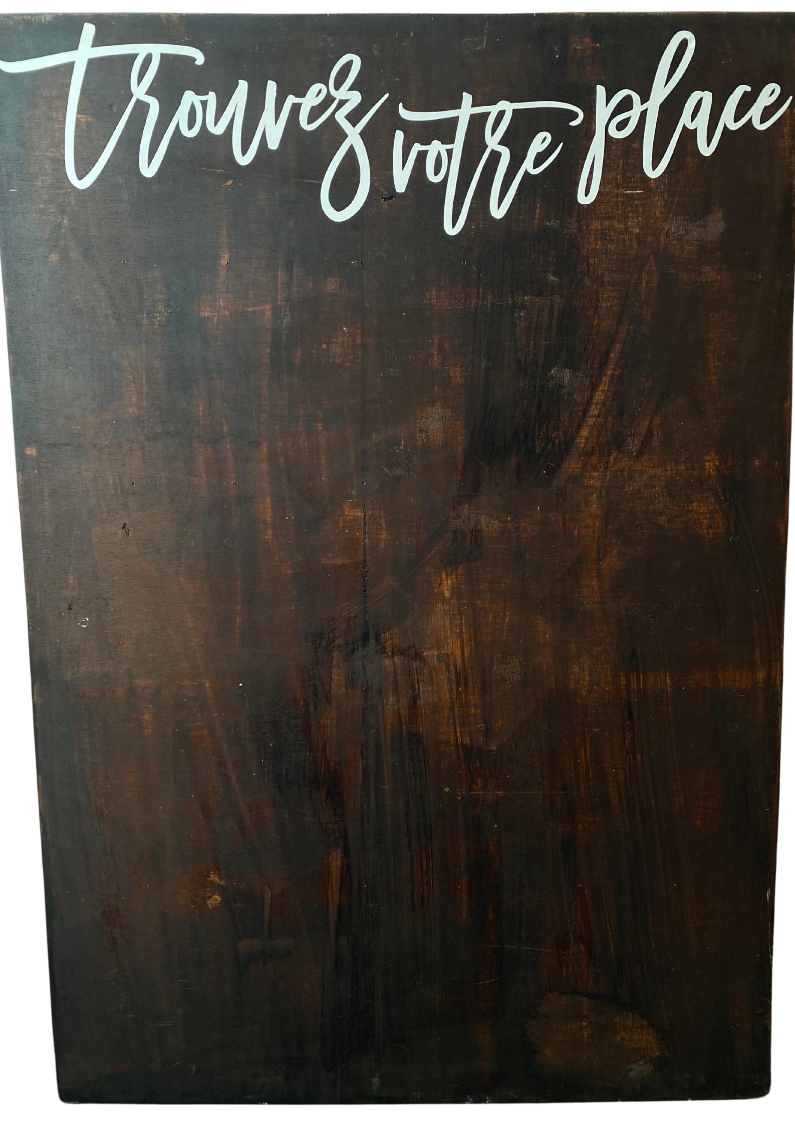 Panneau bois teinté