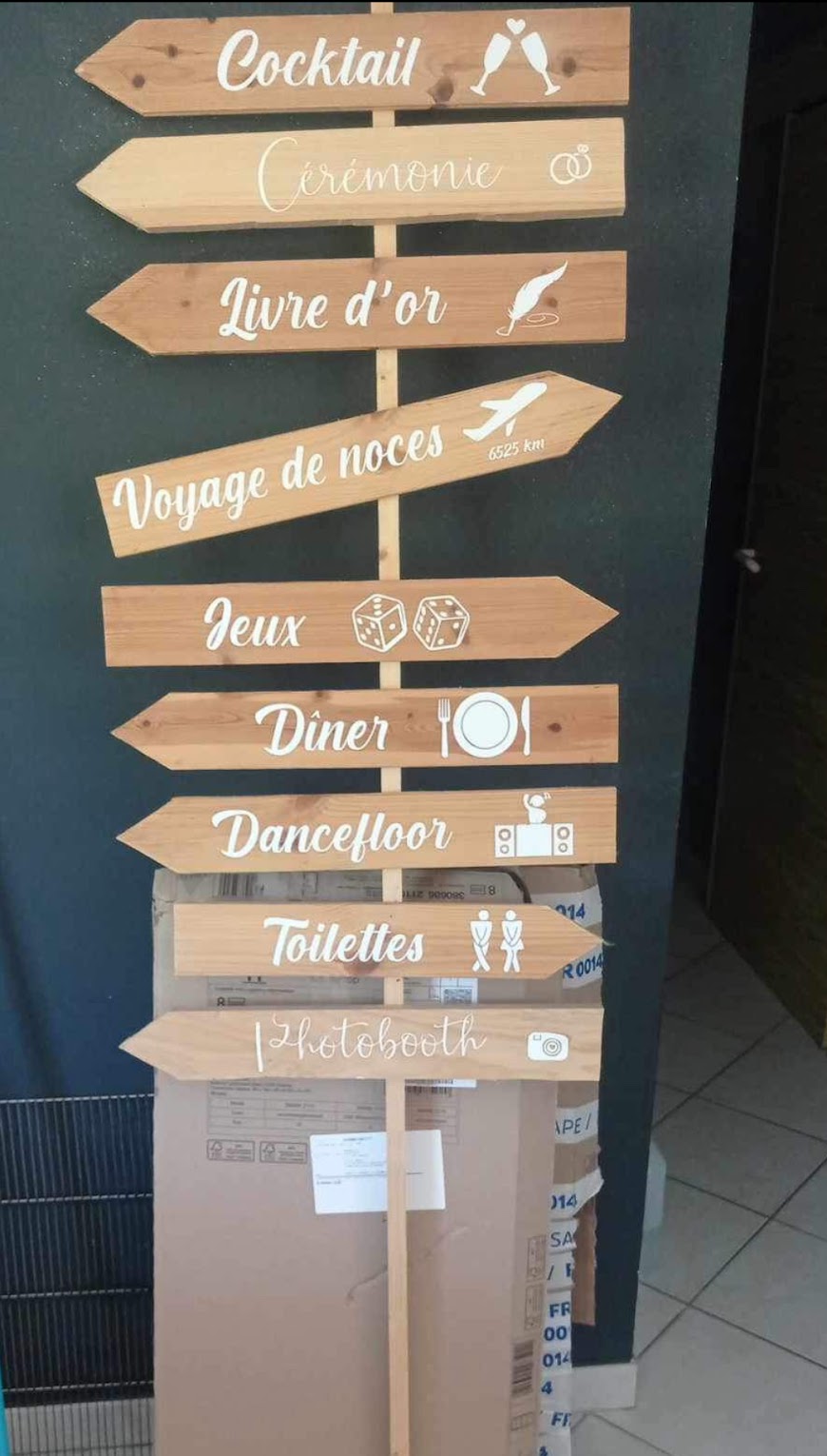 Fléchage à personnaliser