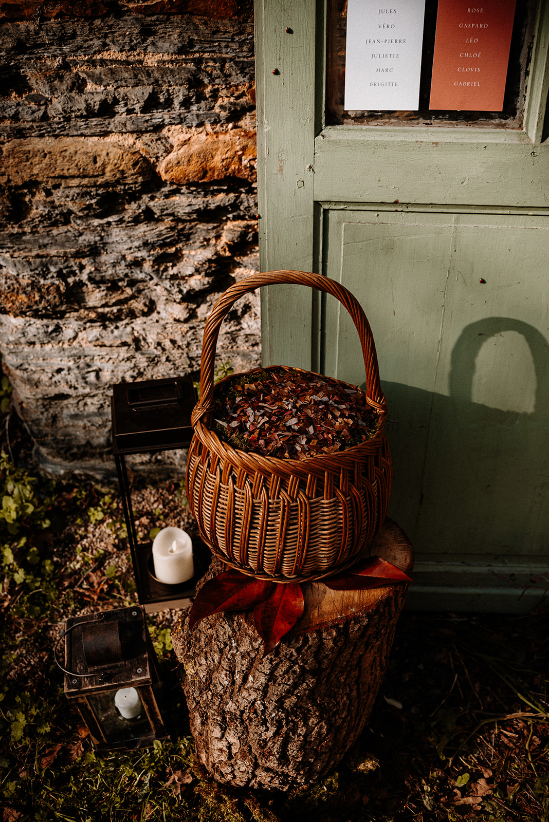 Panier à ance assortis