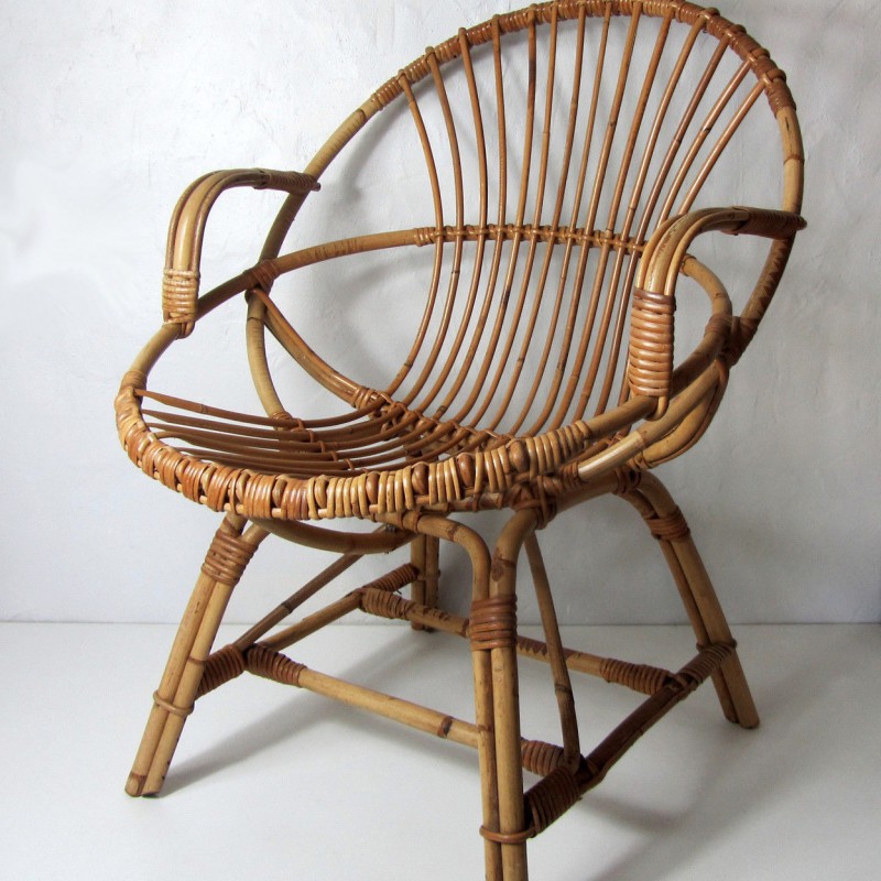 Fauteuil rotin