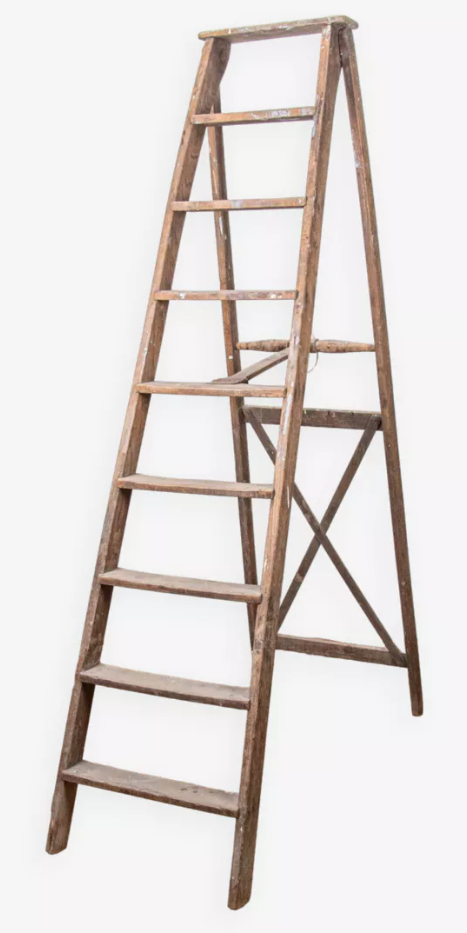 Escabeau bois 9 marches