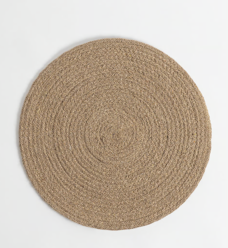 Set de table en osier rond