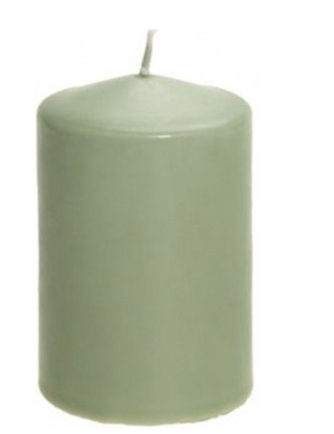 Bougie cylindrique grande sauge