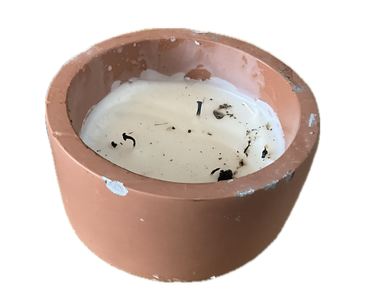 Bougie en pot terre cuite Normal