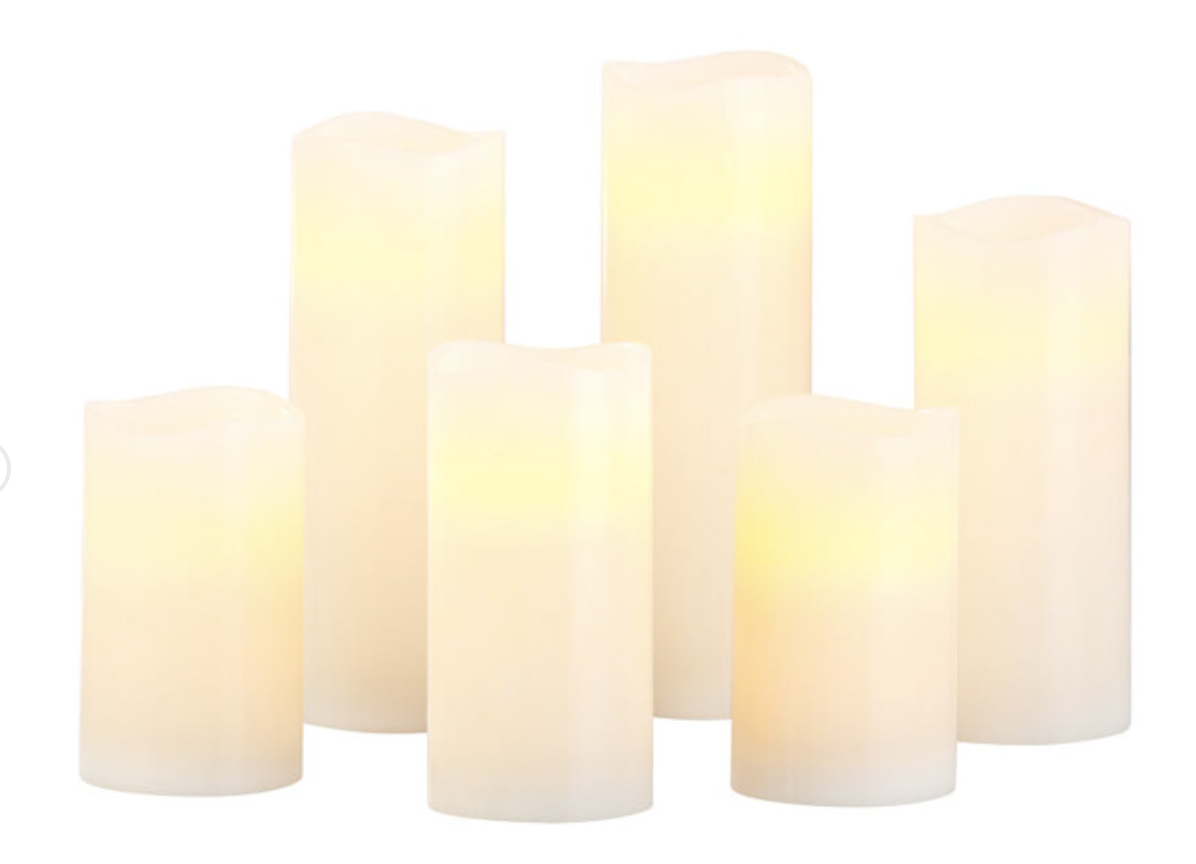 Bougies Cylindriques Leds