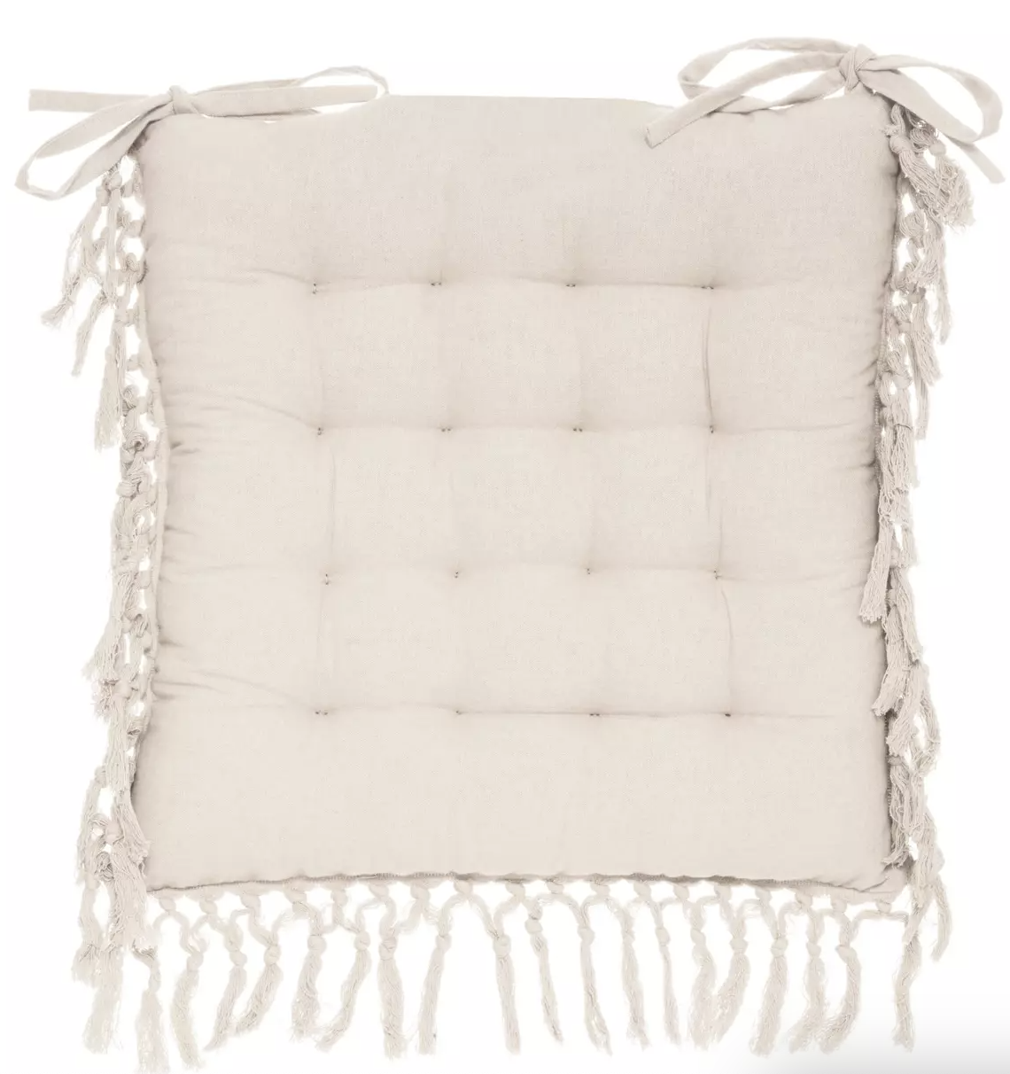 Coussin à frange Minos Carré