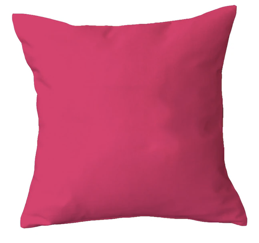 Coussin fushia Carré