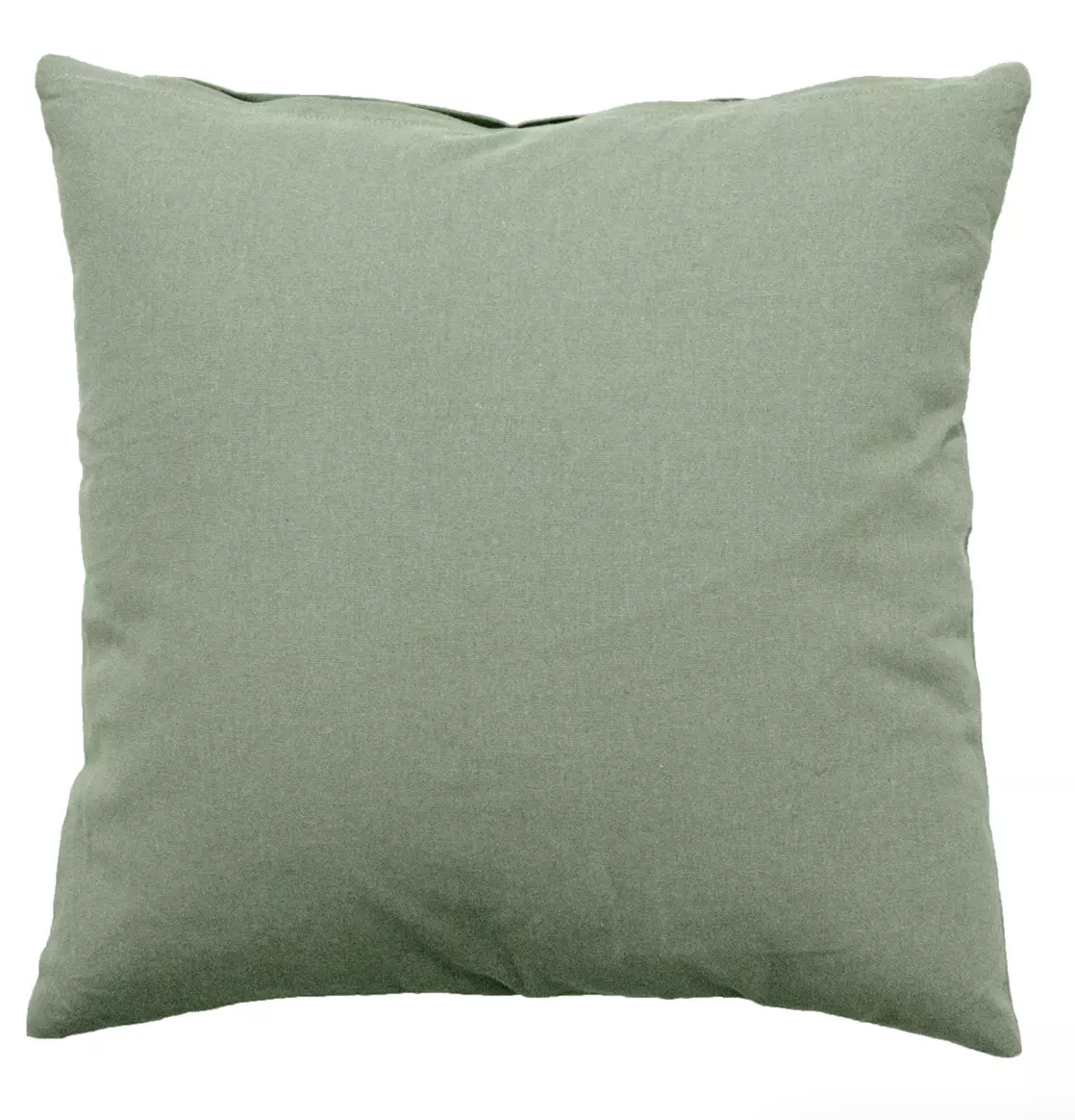 Coussin Etna vert argile Carré